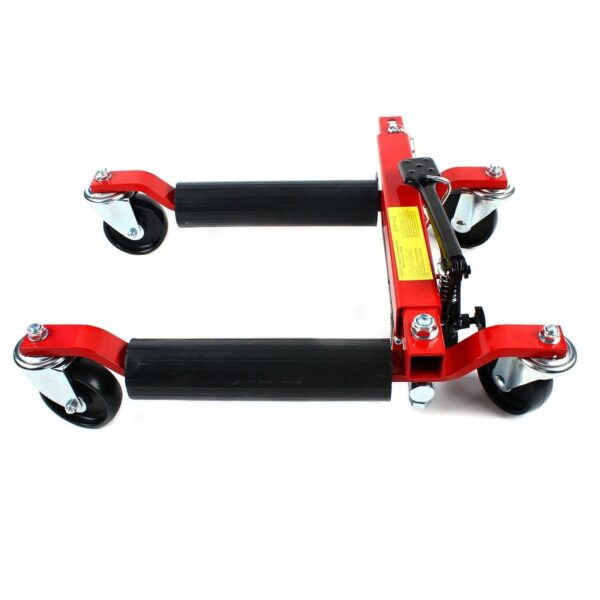 3b5428b0d84c4f7da111053569035c55 1500lb HYDRAULIC Positioning Car Wheel Dolly Jack Lift Auto Vehicle Moving Hoist