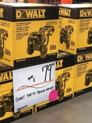 DeWalt Pressure Ready 3400 PSI 2.5 GPM Cold Water Gas Pressure Washer