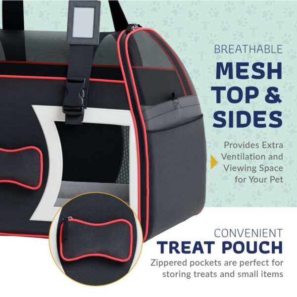Bone Cruiser PRO Pet Carrier with Removable Wheels and Double Telescopic Handle