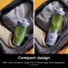 Ninja Blast Max, Portable Blender + Twist & Go, Personal Blender, Ninja Blender, Smoothie, Blend, Ice Crush, 3 Programs, Cordless, 22oz removable Vessel, Dishwasher Safe, Leakproof, Sea Glass, BC251MT