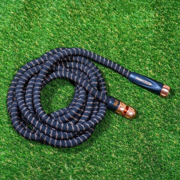 3c2f63e1bb0b4c1aa18b96e3547e8d00 2024 Pocket Hose Copper Bullet AS-SEEN-ON-TV Expands to 50 ft REMOVABLE Turbo Shot Multi-Pattern Nozzle 650psi 3/4 in Solid Copper Anodized Aluminum Fittings Lead-Free Lightweight No-Kink Garden Hose
