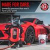 Electric Pressure Washer 2.0, Powerful 1.4 GPM 2000 PSI Car Pressure Washer Sprayer, Snub Nose & Tip Attachment, Use,Car Soap, Patio Boat RV Motorcycle Car Garage Deck Adam’s Polishes