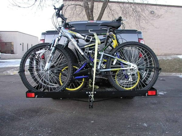 3c4eb744a09e44c3a9bcc53fa235c30d Tow Tuff 14922 2 in 1 Steel Cargo Carrier with 4-Bike Rack 500 lbs Capacity Model No. TTF-2762KR