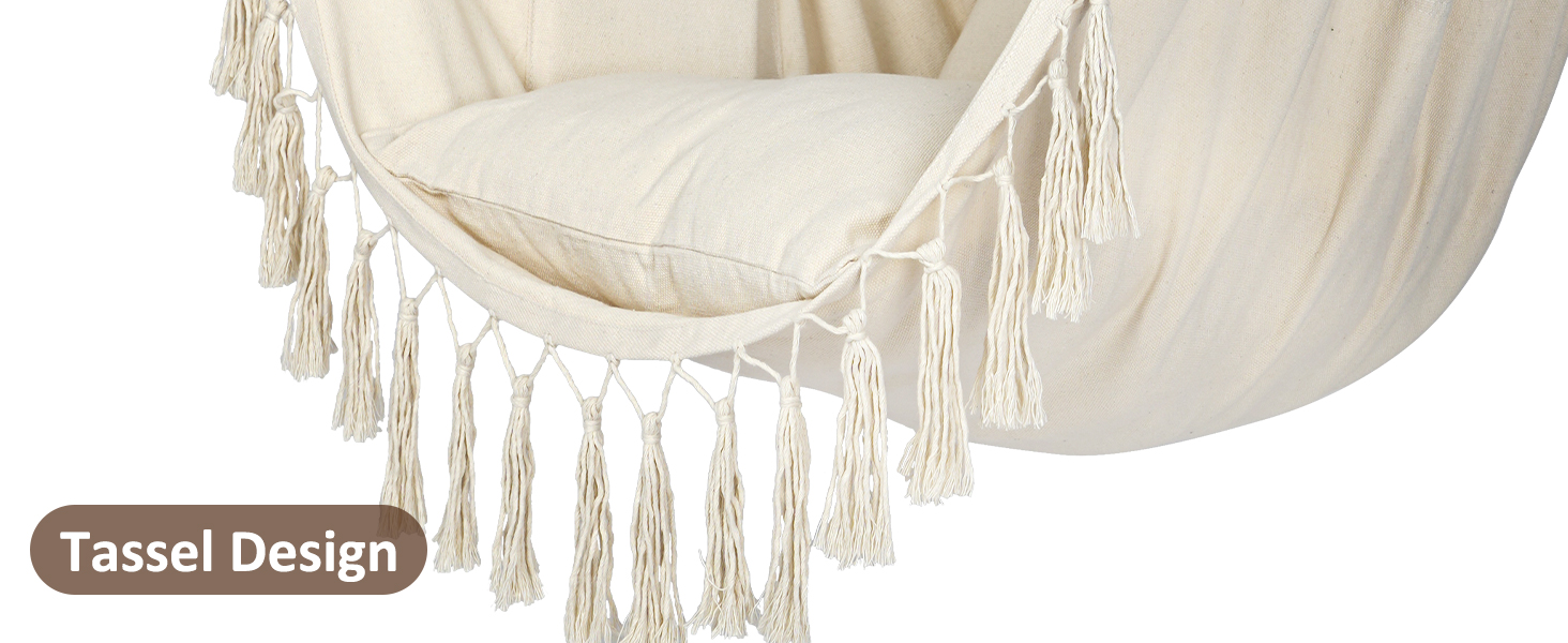 Hanging hammock chair