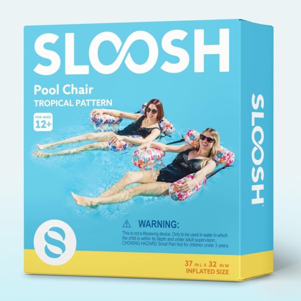 3c82bf475bff4aef8160d8e2ecd891ee SLOOSH Inflatable Pool Floats Adult,2 Packs Floating Lounge Chairs,Blow up Pool Noodles for Adult Heavy Duty,Floating Chair for Party Summer Water Beach Lake Fun