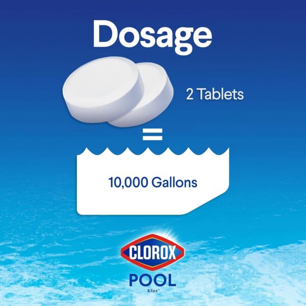 3c91710bebcb4a7cb8cbcb316b401f8d Plus 3” Chlorinating Tablets, Individually Wrapped, Kills Bacteria & Stops Algae (35 LB)