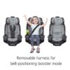 Grow and Go All-in-One Slim Convertible Car Seat, Rear Facing, 5-40 lbs, Forward Facing (30–65 lbs), High Back Booster Seat 40-100 pounds, Aqua Pop