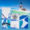 FunWater Inflatable Ultra-Light Stand Up Paddle Board for All Skill Levels with Premium SUP Paddleboard Accessories,Non-Slip Comfort Deck for Youth & Adults