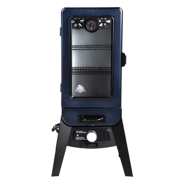 Pit Boss 3-Series Analog Vertical Smoker in Blue Hammertone PBV3A1