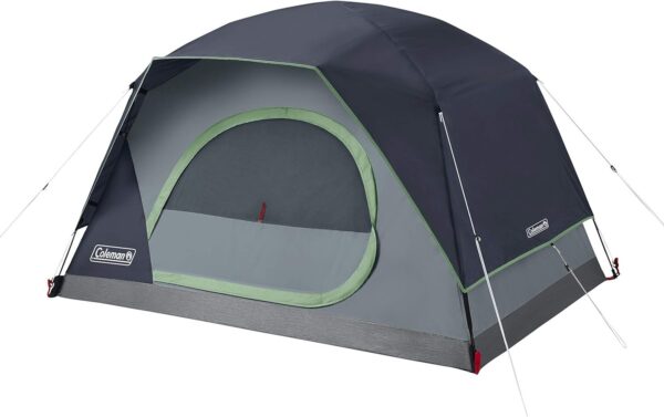 Coleman Skydome Tent with 5 Minute Setup, 4-Person Weatherproof Tent with Rainfly & Carry Bag, 20% More Headroom Than Traditional Canopies