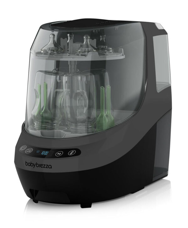 3ecb778e90dd4e8ba79751f50e1e4feb Baby Bottle Washer Pro – Baby Bottle Washer, Sterilizer + Dryer – All in One Machine Cleans Bottles, Pump Parts, & Sippy Cups – Replaces Hand Washing, Bottle Brushes and Drying Racks-Brezza