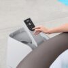 Inflatable Hot Tub Spa (71′′ x 26′′) | Portable Hot Tub with 2 Covers (1 Energy-Efficient Thermal Cover and 1 Standard Cover) | Fits Up to 2-4 Persons | Black