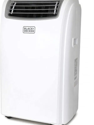 14,000 BTU Portable Air Conditioner with Heat and Remote Control, White