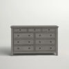 9 Drawer 66” W Dresser