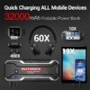 AUTOGEN 4500A 32000mAh Black Battery Jump Starter, 12V Lithium Jump Box