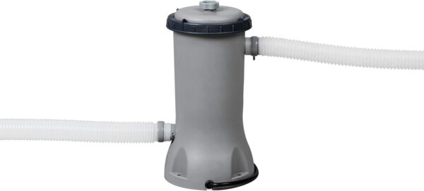 Bestway Oval Above Ground Pool Set (10′ x 6’7′′ x 33′′)| Includes Filter Pump & ChemConnect Dispenser
