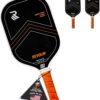 PRO Pickleball Paddles l Pure or Reach l Made with Volcanic Rock l Spin + Power+ Control l USA Tournament Approved l Premium Pickleball Paddle Made in USA l LavaFLXTM Face l 16mm Honeycomb Core