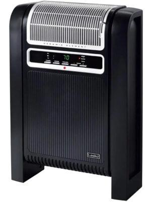 1500W Portable Digital Control Cyclonic Ceramic Space Heater, Black