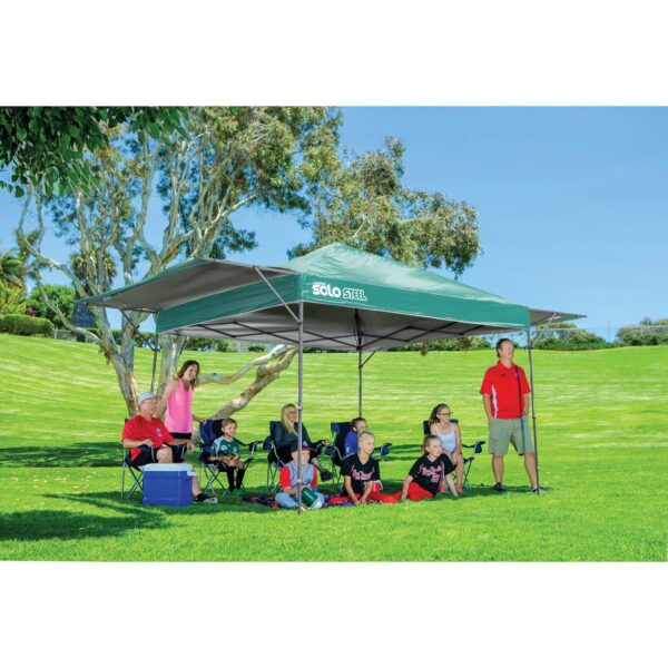 10 x 17& Straight Leg Canopy – Turquoise