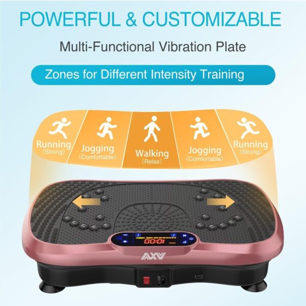40e3c145eaaf427aaf4c9c4d15e85dca Vibration Plate Fitness Platform Exercise Machine Vibrating Lymphatic Drainage Shaking Full Body Shaker Workout Vibrate Stand Shake Board Sport Gym for Weight Loss Fat Burner for Women Men