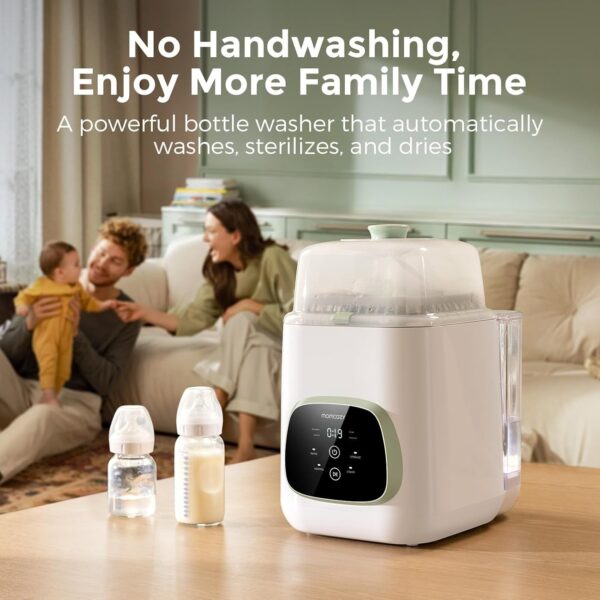 425c8e64c7724eabb2c150d403896987 Momcozy KleanPal Pro Baby Bottle Washer, Sterilizer & Dryer – All-in-One Cleaning Machine for Bottles, Pump Parts & Baby Essentials – Time-Saving & Effortless Care
