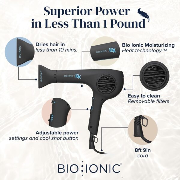 427ac07eb0d84e6abab0a3bcc5f835ad Bio Ionic 10X UltraLight Speed Dryer