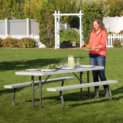 4290bba9e29f462d8ed87abc54ea1e9a 6-Foot Classic Folding Picnic Table 48