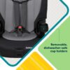 Grow and Go All-in-One Slim Convertible Car Seat, Rear Facing, 5-40 lbs, Forward Facing (30–65 lbs), High Back Booster Seat 40-100 pounds, Aqua Pop