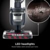 Rotator Pet Pro Lift-Away ADV Upright Vacuum with HEPA Filter, DuoClean PowerFins HairPro and Odor Neutralizer Technology, Pet Hair Pickup, For Carpets & Hardfloors, Dark Grey, LA555