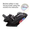 Grow and Go All-in-One Slim Convertible Car Seat, Rear Facing, 5-40 lbs, Forward Facing (30–65 lbs), High Back Booster Seat 40-100 pounds, Aqua Pop