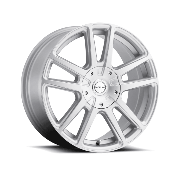 Raceline 145S-ENCORE 16 Cast Aluminum Wheel, ENCORE SILVER 16X7 5X108/5X114.3 +40mm