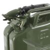 Wavian 3008 5.3 Gallon 20 Liter Authentic CARB Jerry Can with Spout, Green