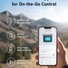 Anker SOLIX C1000 Portable Power Station with 200W Solar Panel, 1800W Solar Generator, 1056wh LFP (LiFePO4) Battery, 6 AC Outlets, Up to 2400W for Home, Power Outages, and Outdoor Camping