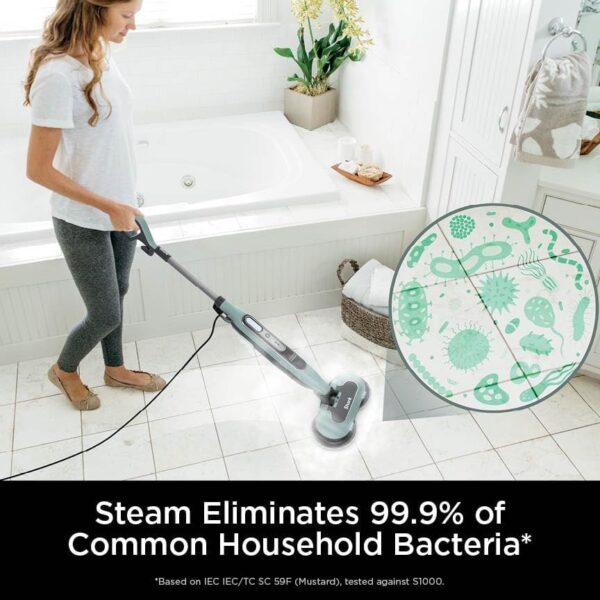 Steam Pickup 3-in-1 Steam Mop Picks Up Debris, Deep Scrubs, & Steam Sanitizes – All At Once, Lightweight Steam Cleaner for Home with Sealed Hard Floors like Hardwood, Tile & Laminate, SD201