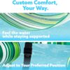 SLOOSH Inflatable Pool Floats Adult,2 Packs Floating Lounge Chairs,Blow up Pool Noodles for Adult Heavy Duty,Floating Chair for Party Summer Water Beach Lake Fun