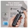 Braun Series 7 7085cc Flex Rechargeable Wet Dry Men s Electric Shaver with Clean Charge Station, Stubble Beard Trimmer