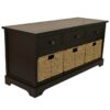 Drawers Storage Bench