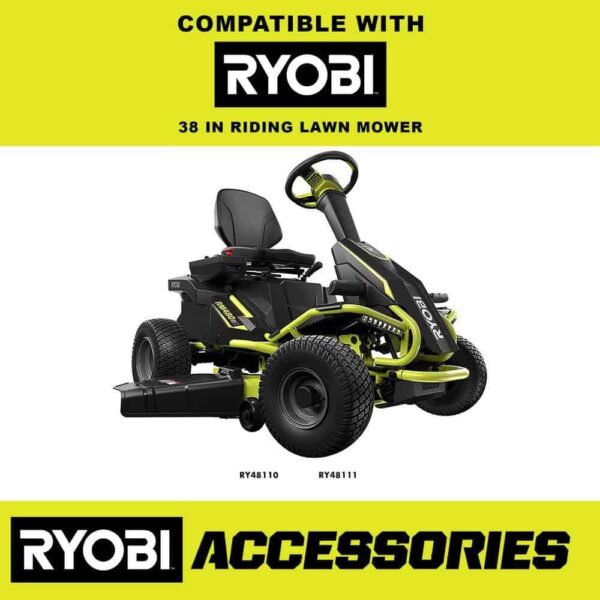 ACRM011 Bagger for 48V 38 in. Riding Lawn Mowers