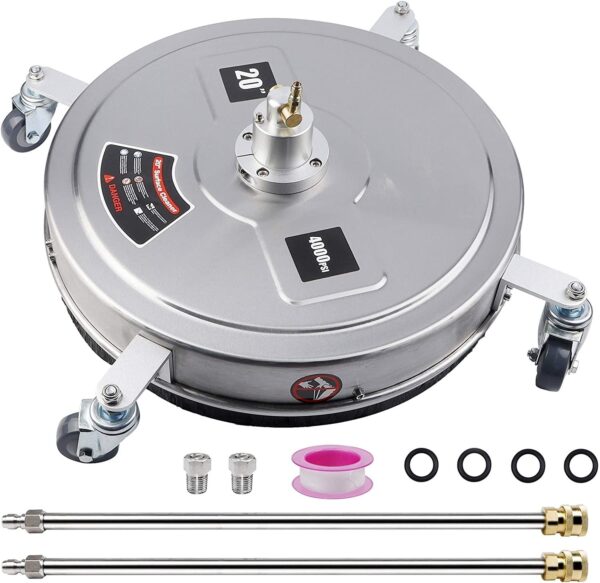 470251503df843249561f19fe7b5ff29 Stainless Steel Housing 1 4 Quick Connector, Power Washer Attachment with 2 Extension Wand, 2 Replacement Nozzles