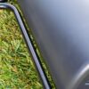 Agri-Fab 45-0604 18′′ x 48′′ Tow Behind Poly Lawn Roller 550 lbs Weight with Water, Poly Drum and Steel Frame, with Plug. Designed for Lawn and Garden Tractors