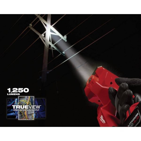 47ce0b7c3d1b42e29969a64090c78d07 2354-20 M18 18-Volt 1250 Lumens Lithium-Ion Cordless Search Light (Tool-Only)
