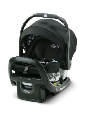Graco SnugRide SnugFit 35 LX Infant Car Seat | Baby Car Seat with Anti Rebound Bar, Finn