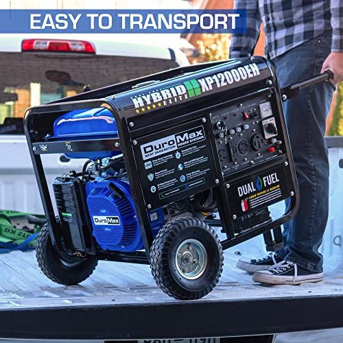 48f05b81466e44e3b7bf2f6dd07a849d XP12000EH Dual Fuel Generator – 12,000W Gas/Propane, 457cc 4-Stroke Engine, EPA/CARB Compliant