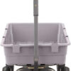 Heavy Duty Poly Utility Dump Wagon Garden Cart w/Pneumatic Tires, 6 Cu Ft – 1200 lb Capacity Outdoor Wheelbarrow for Yard, Landscaping & Gardening, Lawn Tractor or ATV Towable-Gorilla Carts