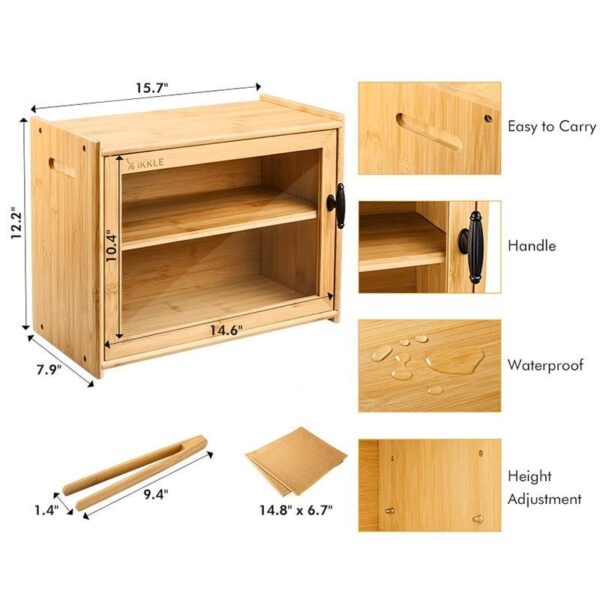 Bamboo Bread Box