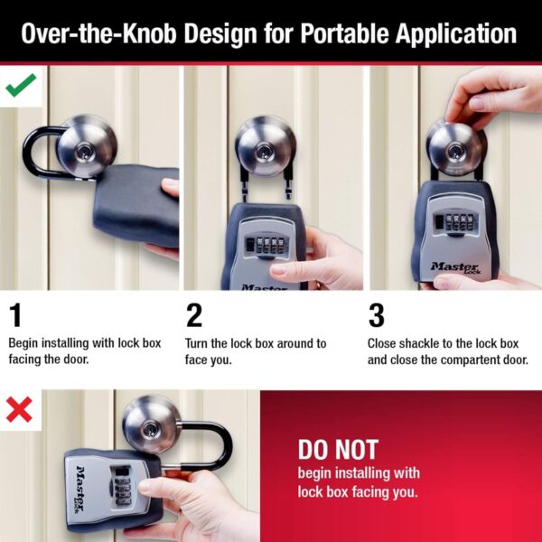 4a71a1fa721441f4bb7caf88bd36c108 Key Lock Box, Outdoor Lock Box Bundle with SentrySafe Fireproof and Waterproof Safe, 1.23 Cubic Feet