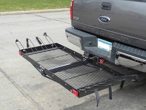 4a899050626a47868d6484f3ae0a0dfa Tow Tuff 14922 2 in 1 Steel Cargo Carrier with 4-Bike Rack 500 lbs Capacity Model No. TTF-2762KR