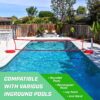 Volleyball Net Includes 2 Water Volleyballs and Pump