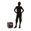 Portable Space Heater, 750W/1500W Small Infrared Heater w/ Remote, LED Display, 3 WorModes, Safe Electric Heater for Home Office Bedroom with Overheat Protection, 11.58′′ x 9.72′′ x 12′′, Q6153