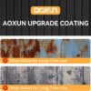 Aoxun 5×2.7 FT Outdoor Metal Storage Shed – Durable Water-Resistant Galvanized Steel, Sloping Roof Design, Lockable Door – Ideal for Tool Storage on Lawn, Patio & Backyard (Black)